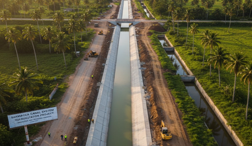 Suriname Awards Senior Civil Engineer Contract for Saramacca Canal System...