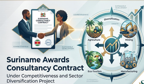 Suriname Awards Consultancy Contract Under Competitiveness and Sector...